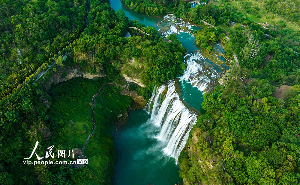 贵州安顺：黄果树瀑布进入最佳观赏期